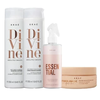 Kit Braé Divine Fiber Essential Repair (4 Produtos)