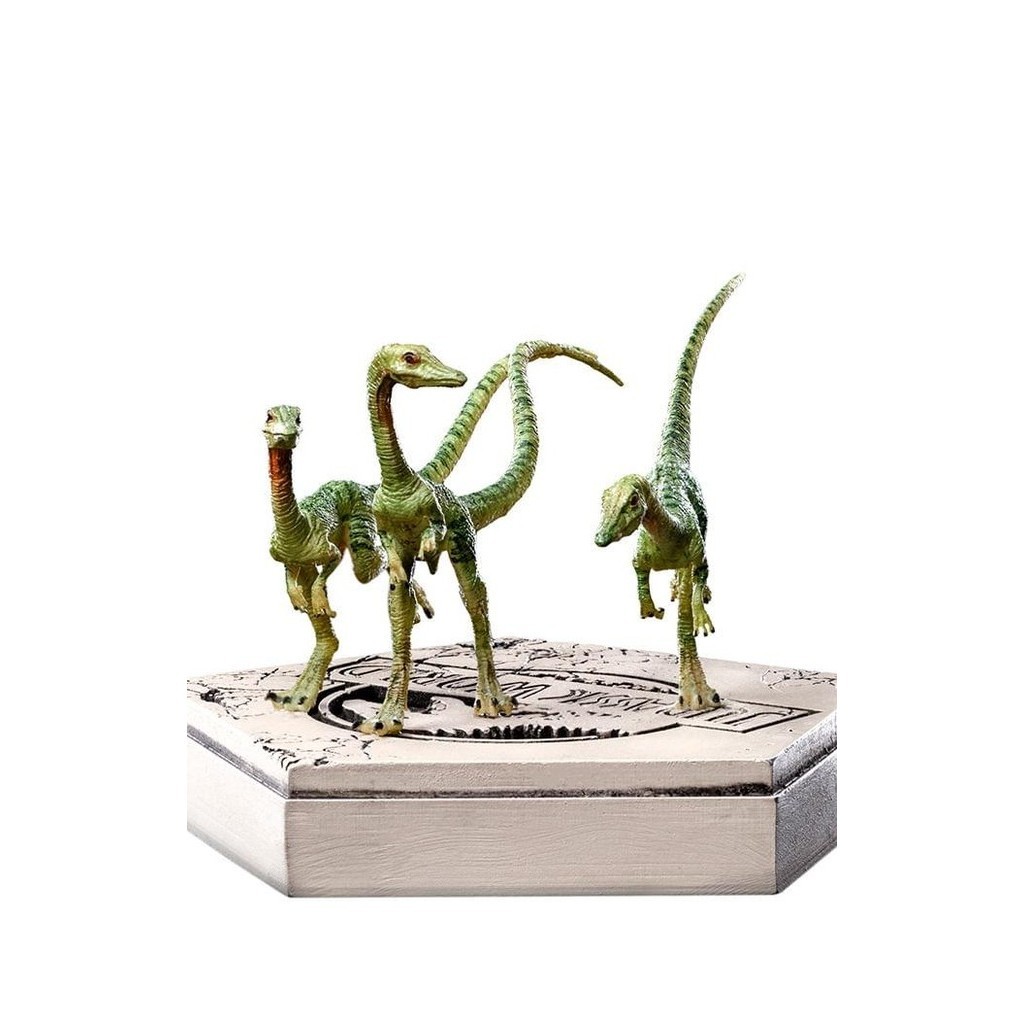 Estátua Compsognato - Jurassic World - Icons - Iron Studios