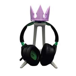 Kit Acessório Decorativo fone Ouvido Coroa Headset