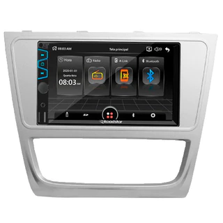 Central Multimídia MP5 Roadstar RS404BR 7" BT USB SD AUX + Câmera Ré Borboleta + Moldura 2din Peça em Oferta na Shopee