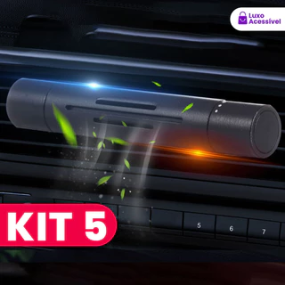 5 Kit De Clipe De Aromaterapia Para Carros De Ar Aromatizador Condicionado Perfume Aroma Purificador