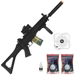 Rifle de Airsoft Eletrico Bivolt M82 + 10000un BBS 0.20g