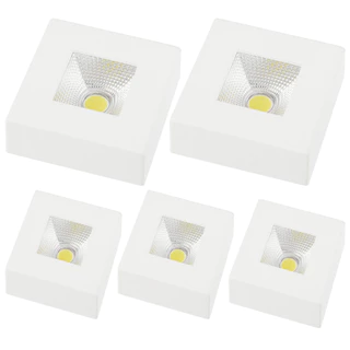 5 Spot Authentic Plafon Sobrepor Teto Beiral Quadrado Luz Neutra 4000K 5w Avant em Oferta na Shopee