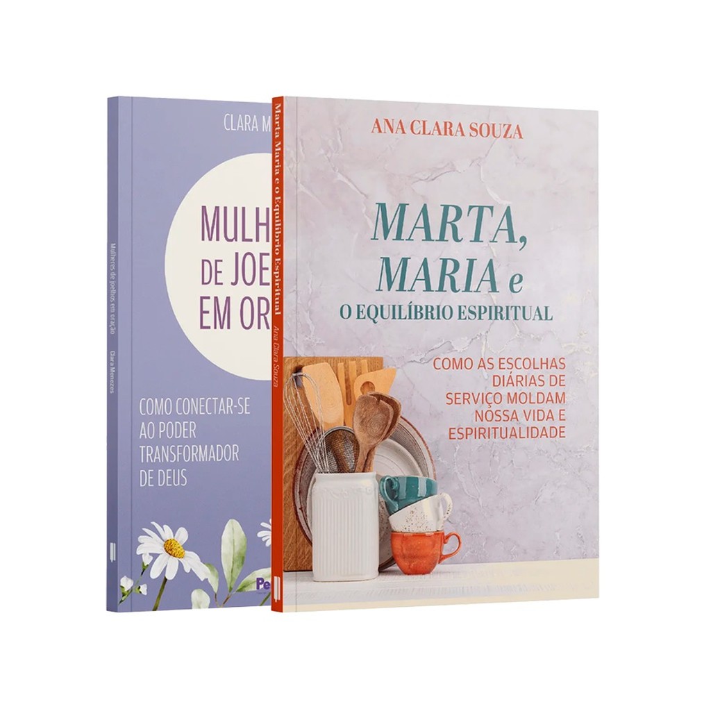 Kit 2 Livros - Vida Equilibrada (Marta, Maria e o Equilíbrio Espiritual ...