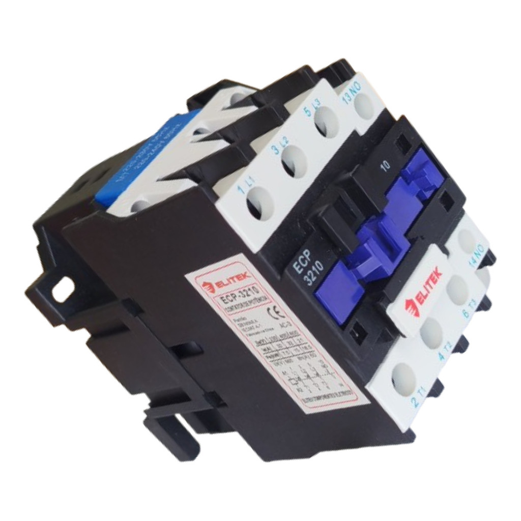 Contator De Potência 32a Tripolar 220v 220 Volts Contatora 32 Amperes ...