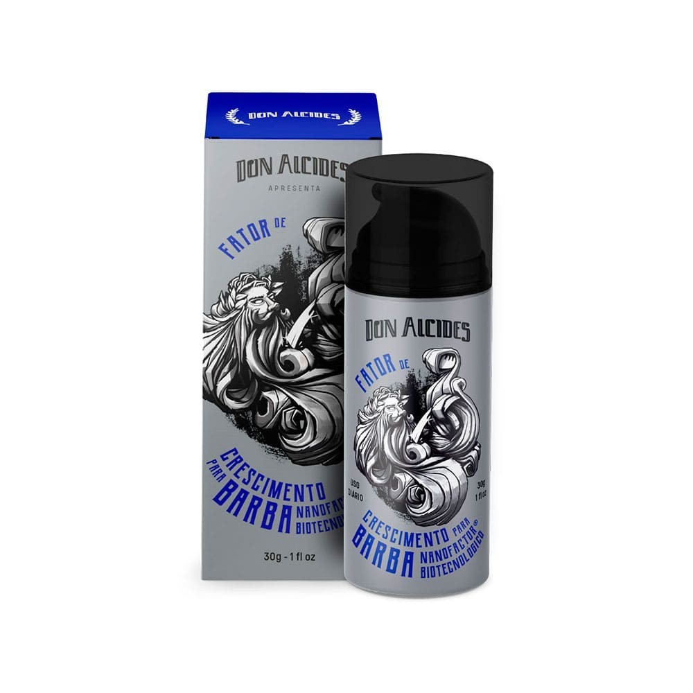 Fator De Crescimento Para Barba 30g Don Alcides