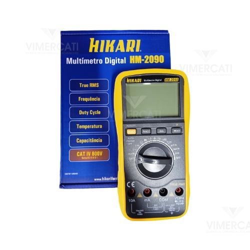 MULTIMETRO DIGITAL HM-2090 HIKARI