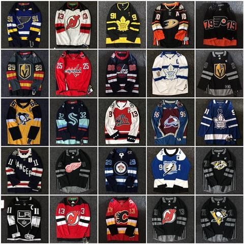 Nhl Hóquei Jersey Retro Street Wear Europeu Americano Skate Camisola Street Dance bboy Solto Hip Hop hiphop Hóquei Jersey Manga Longa