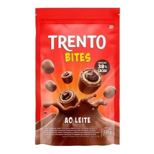 Chocolate Trento Bites 38% Ao Leite 120g