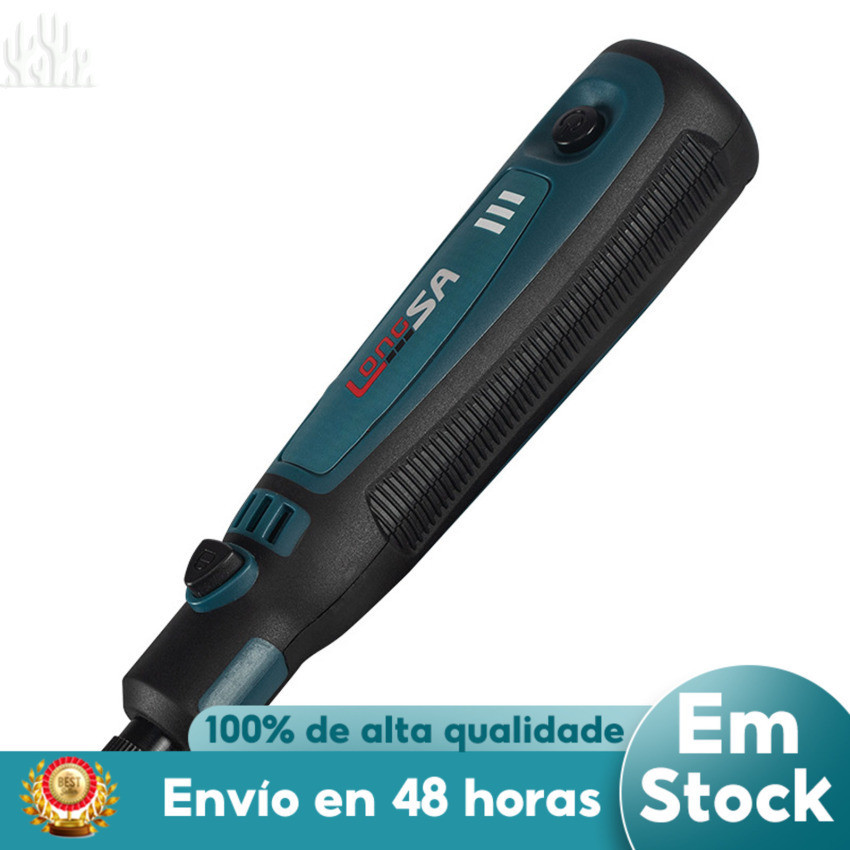 Esmerilhadeira Sem Fio Ferramenta Rotativa Gravação De Madeira A Bateria Recarregável , 5000-10000-15000r Mini