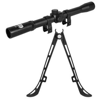 Bipé AR15 Sport + Luneta AR15 Sport 4x20mm