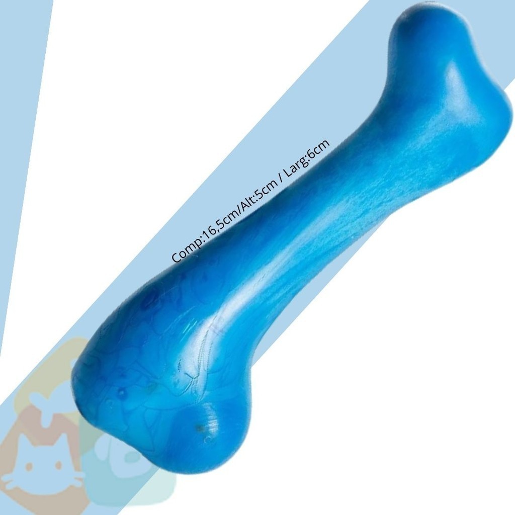 Mordedor Pet Borracha Maciço Osso Grande Cães