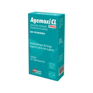 Agemoxi CL 250mg - 10 comprimidos - Agener União