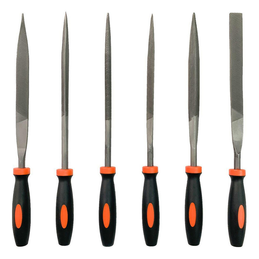 Kit Jogo Profissional Lima Agulha Com 6 Peças Idea 18cm