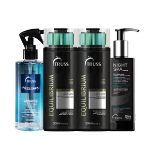 Truss Kit Equilibrium Frizz Night Spa (4 produtos)