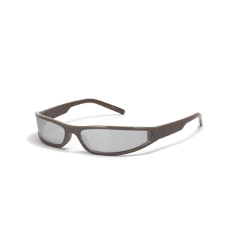Moldura pequena única Y2K Hip-Hop Trendy Sports Sunglasses Retro Fashion You Ladies Men Driving Party Protetor solar para viagem Óculos de sol para corrida ao ar livre