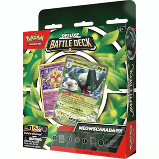 Baralho Pokémon Batalha Deluxe Meowscarada Ex 60 Cartas 33098 - Copag