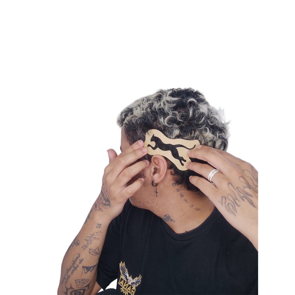 Molde para desenhar cabelos de EVA cod 890 | Shopee Brasil