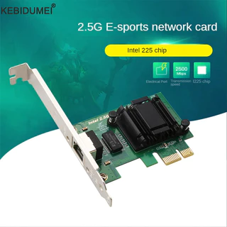 2.5G Placa De Rede E-sports Gigabit Sem Disco NIC PCIE Para Porta Com Fio Suporte A Esportes ROS/ESXI PXE 225 Intel 225 Chip