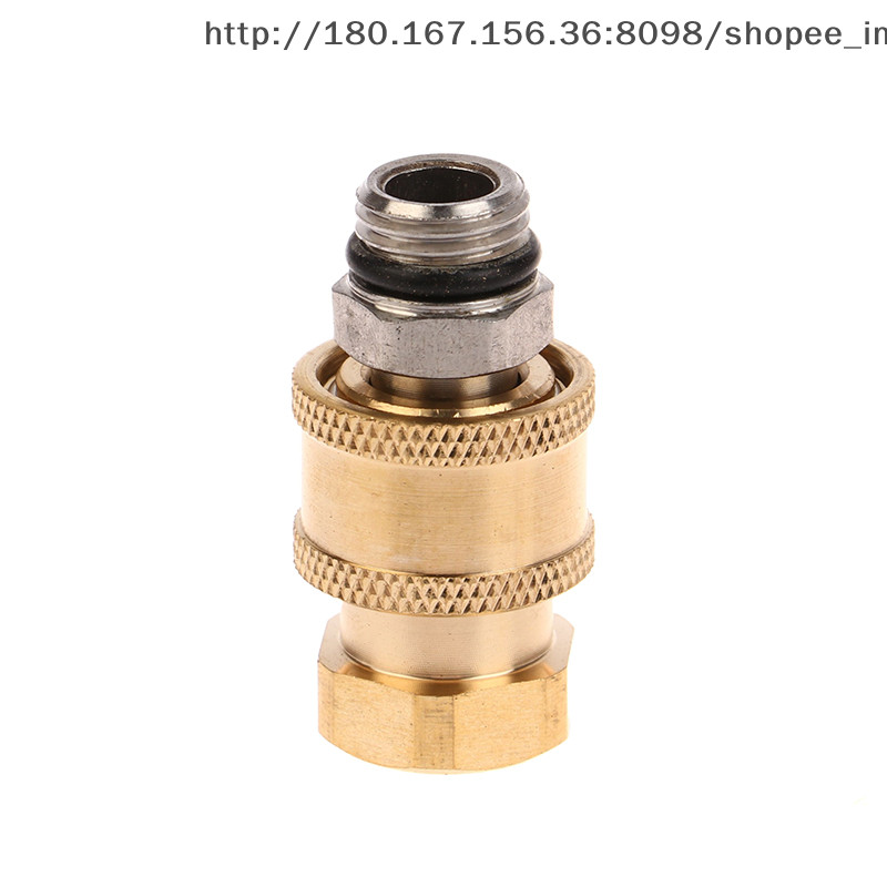 abongbang Bang Conector De Lança De Espuma Para Lavador De Carro De 1/4 De Polegada De Conexão Rápida E Com M14 Fêmea Pistola De Água De Lavagem De Pressão Nice