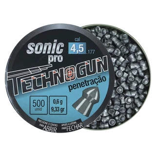 CHUMBINHO SONIC PRO 4.5MM 500UN 9,33GR TECHNOGUN