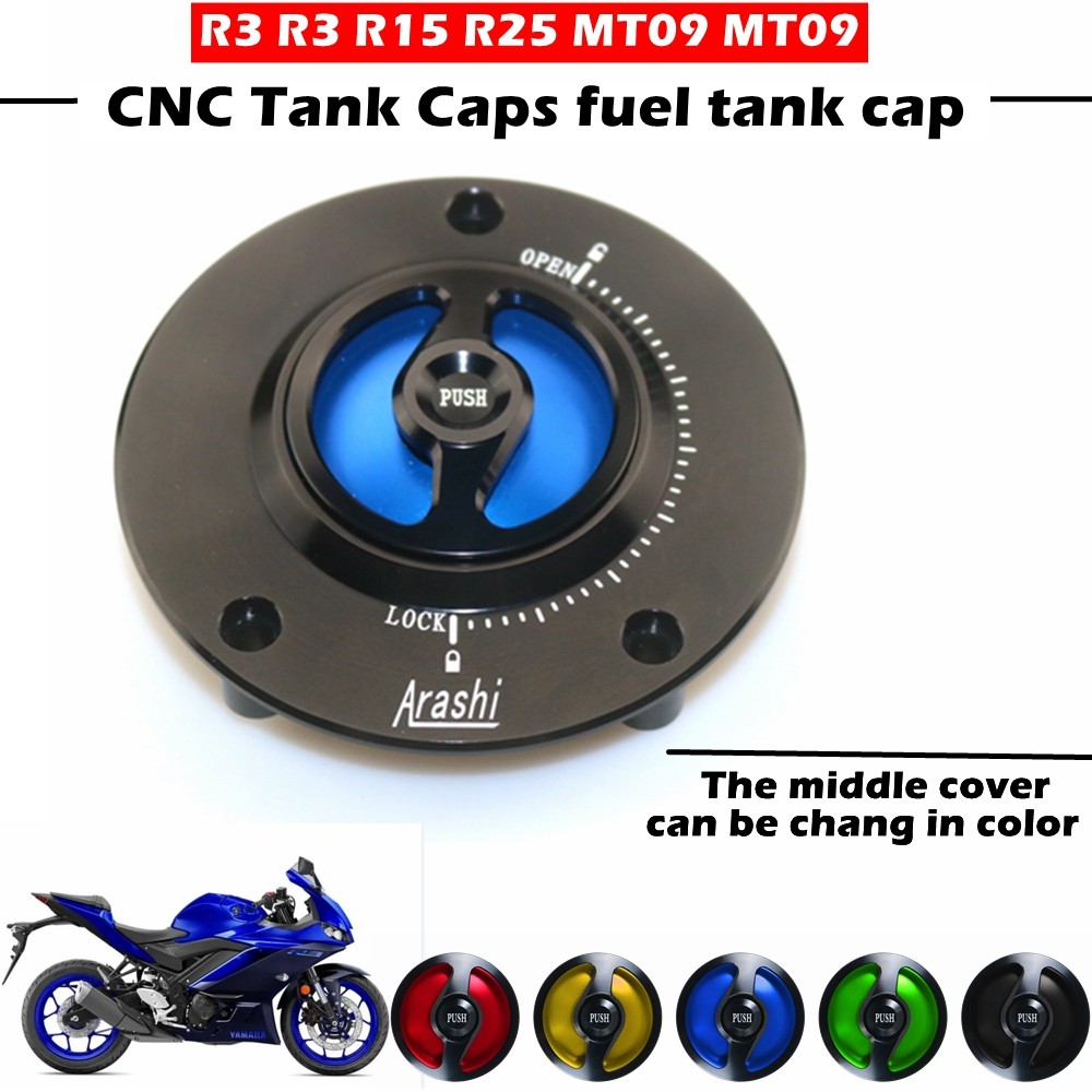 Tampas Do Tanque De Combustível Da Motocicleta Para YAMAHA R15 R25 R3 ...