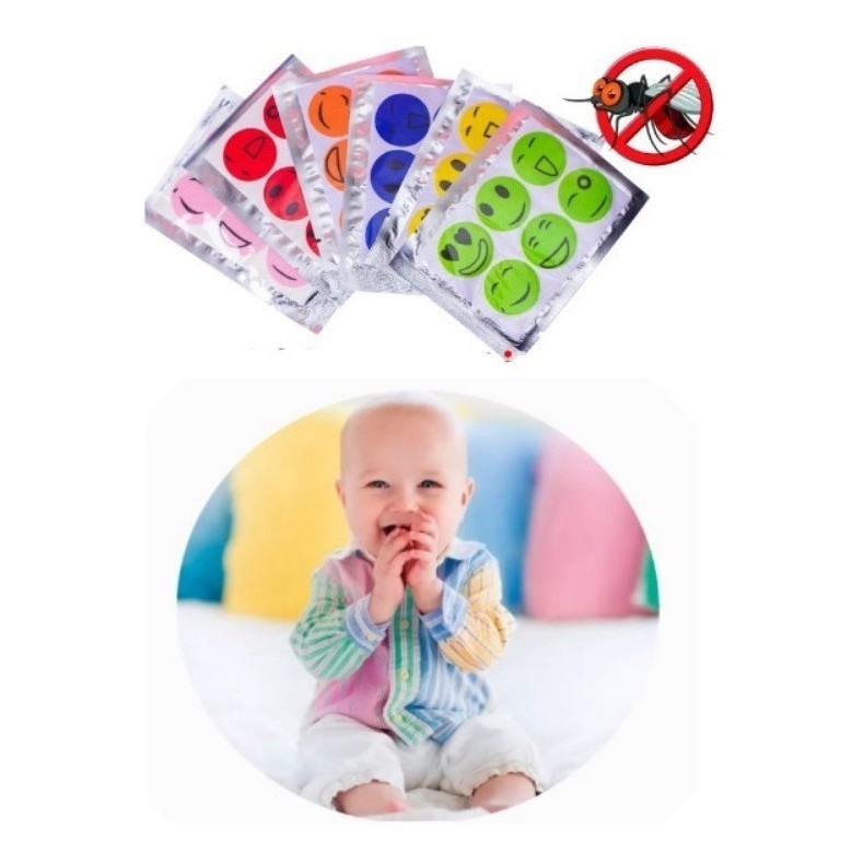 Kit Adesivo Repelente Citronela 30X60X120un Infantil Bebê Gestante Anti ...