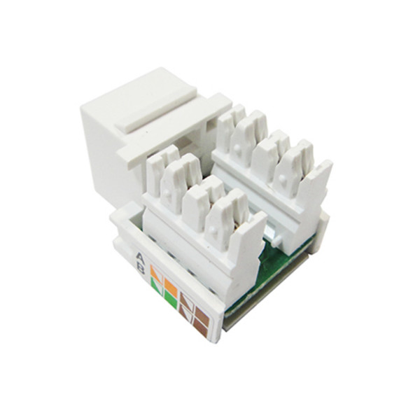 Conector de CAbo de Rede Rj45 - Branco Cat.5e
