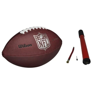 Bola de Futebol Americano NFL Stride Wilson + Bomba de Ar C/Agulha