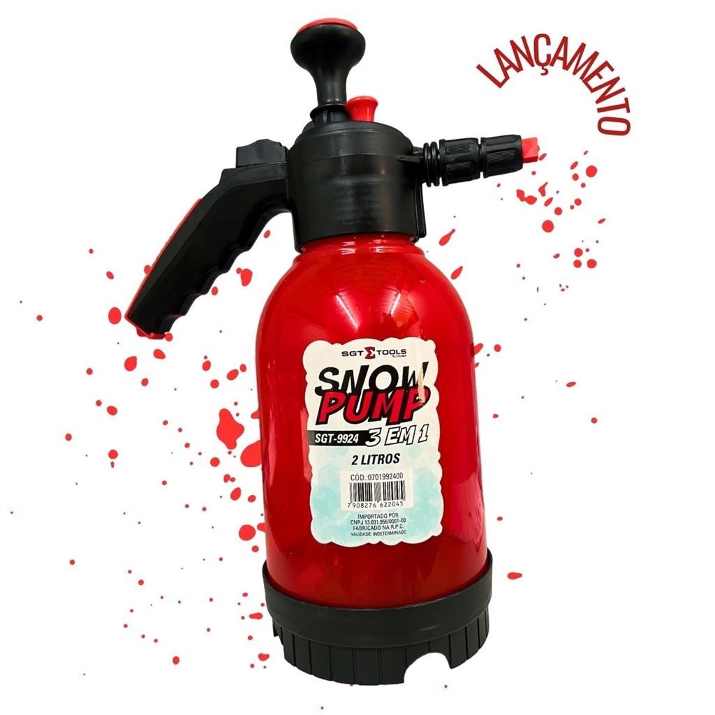 Pulverizador Snow Foam Manual de Compressao Previa 2L Sigma