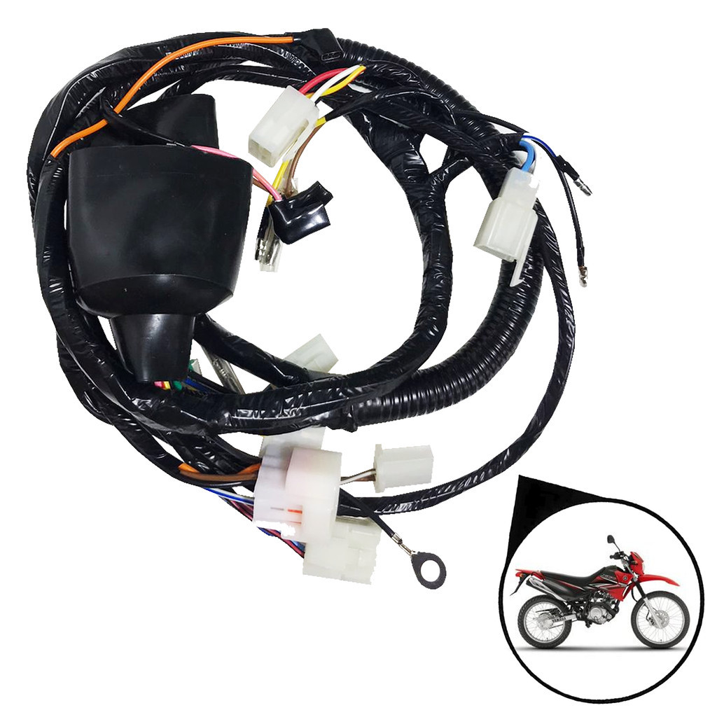 Chicote Fiação Principal Completo Xtz 125 E / Xe 2006 Até 2008