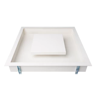 Plafon Luminária Embutir Rebatedor 40x40 Luz Indireta EM2101
