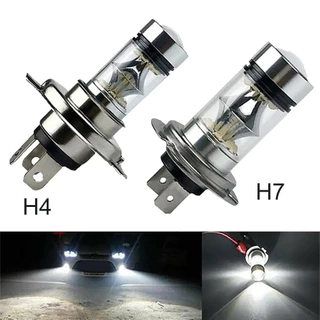 2PCS 100W H4 H7 Super Brilhante 20Smd Led Car De Condução Diurna Lâmpada De Nevoeiro 6000K Automóvel LâmpadasFeixe Alto em Oferta na Shopee