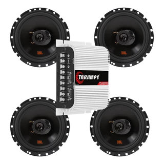 Módulo Taramps TS400x4 Fio + 4 Alto Falantes 6 JBL FLEX4 6TRFX55 - 220 Watts Rms