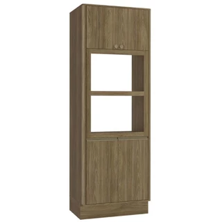 Kit Forno E Microondas Kappesberg N630-NG 4 Portas MDF 80cm