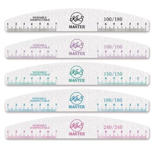 Pacote com 50 unidades de Lixas Réguas 100/100, 100/180.150/150,180/180, 240/240 K&S (Fina)