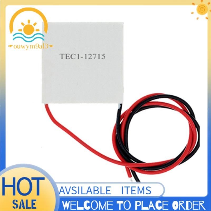 [ouwym9al3] Elementos Peltier TEC1-12715 Módulo Termoelétrico 12715 TEC 12V 15A Peças De Placas De Elevação Elemente Cooler