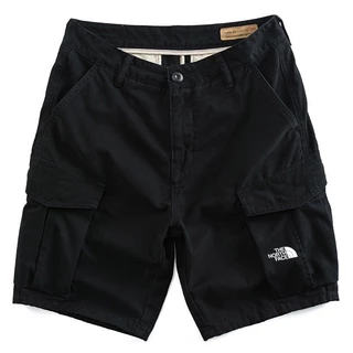 Reddish Stock Boutique De Calções Loose Straight Trend Estilo Militar Vintage Lavar Multi Pocket Casual Masculinos