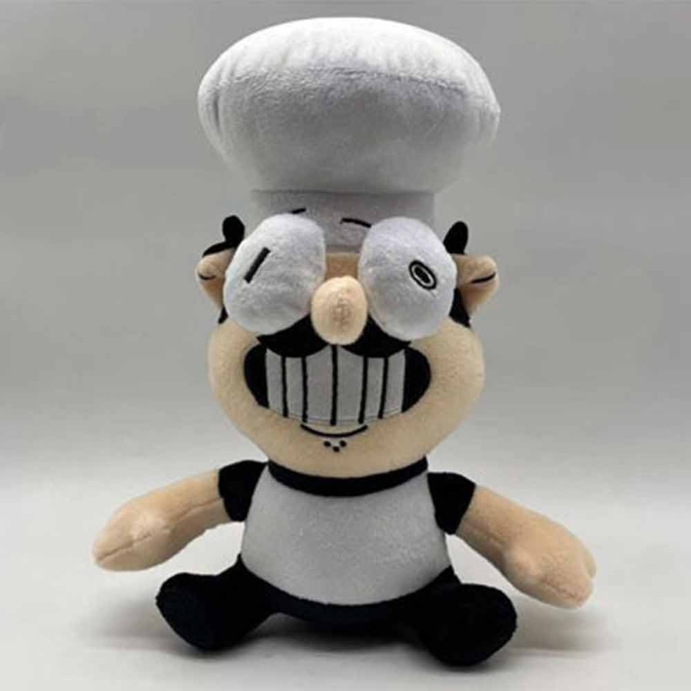 Pizza Tower Game Plush Toy Peppino Pizza Tower Plushies Pizza Face ...