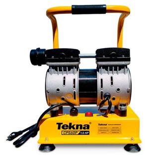 Compressor de ar direto 5,3 pés 1,5 hp isento de óleo - CPS60P - Tekna (220V)