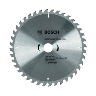 Disco de serra p/ madeira 254 x 30 x 40 dentes Ecoline Bosch