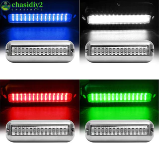 Chasidiy2 1 Par 42led Marine Led Para Barco Subaquático Aço Inoxidável Ip68 Lâmpada À Prova D'água Yachts Rvs