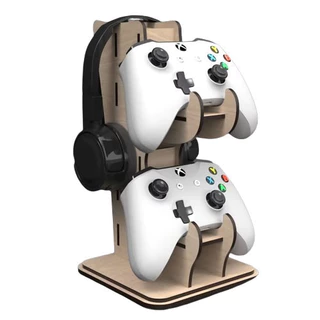 Suporte Porta Controle Ps3 Ps4 Ps5 Xbox Gamer e Headset