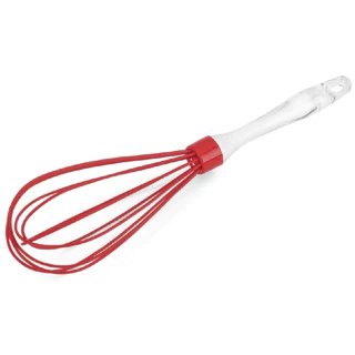 Batedor Fue SIlicone Ovos Bolo Vermelho Hercules UT109-004