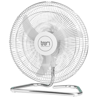 VENTILADOR OSCILANTE MESA BIVOLT 50CM CROMADO 140W TRON