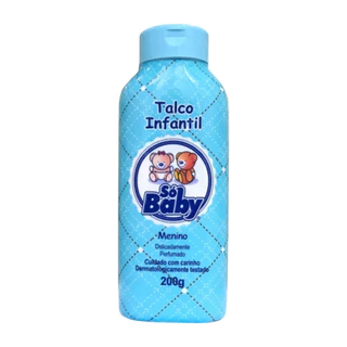 KIT 3 Talcos Só Baby Menina/Menino em Oferta na Shopee