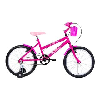 Bicicleta Aro 20 Infantil MTB Girl Com Roda Lateral Tridal Bike em Oferta na Shopee