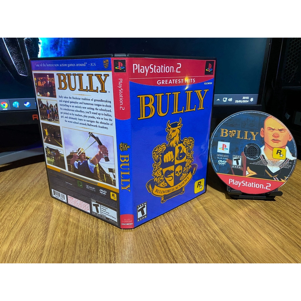 Bully Pt-br Legendado Para Ps2 | Shopee Brasil
