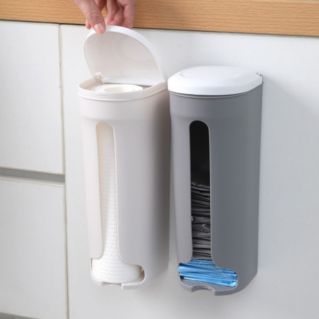 Organizador Suporte Guarda Sacolas Dispenser Embalagem