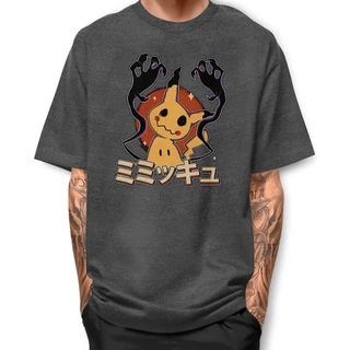 Camiseta Mimikyu Terror Basica Street Fio 30.1 Algodao Camisa JJ1